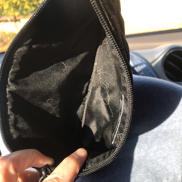 Vera Bradley patchwork plaid floral zip wristlet - Picture 5 of 8